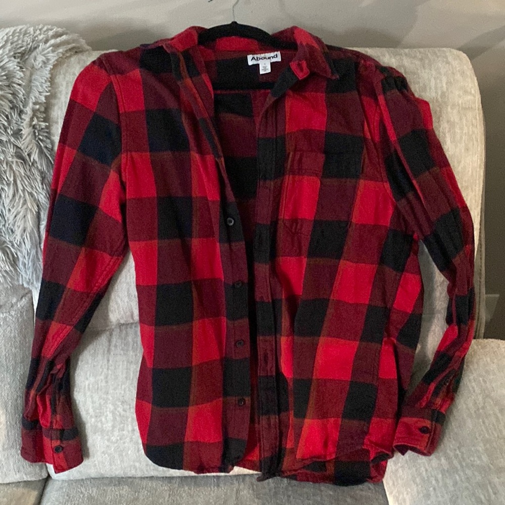 Christmas tshirt button casual size s